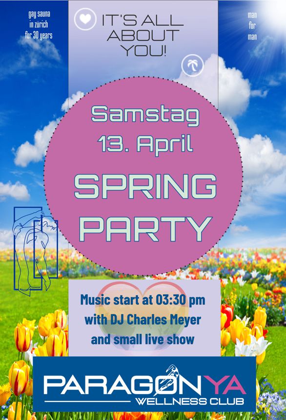 Samstag - 13. April 2024 Spring Party